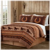 Wild Horses Oasis Comforter Set