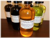 Organic Glass Bottled Carrier Oils