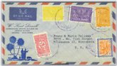 Dhahran A.P. Airmail Cover - 1961 Saudi Arabia Stamps