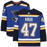 Torey Krug Autographed Blues Jersey