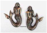 Golden Mermaid Hangings - Set of 6 (3 pairs)