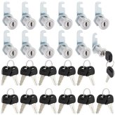 SecureGrip 12-Pack Cabinet and Drawer Cam Lock Set