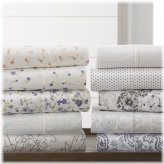 Chic Dreams 4PC Bedding Set - 6 Trendy Designs with Deep Pockets and Wrinkle-Free Fabric