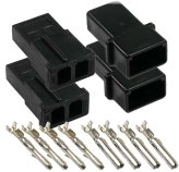 TE/AMP 2 Pin Connector Set MSD 8824 Compatible