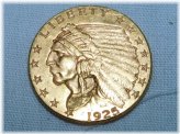 1925-D Gold Indian Quarter Eagle