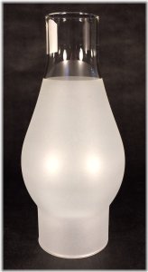 Frosted Glass Lamp Chimney