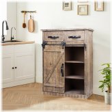 Barnwood Farmhouse Storage Stand