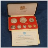 Papua New Guinea Silver Proof Set with COA