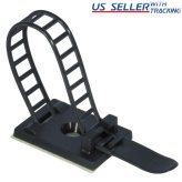 FlexiGrip Cable Straps - Adjustable Adhesive Cord Ties