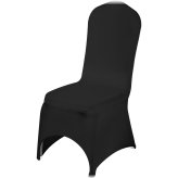 Black Chair Cover Set