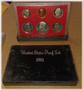 Heritage Collection 1981 Clad Proof Set