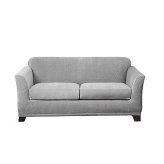 Modern Gray Loveseat Cover