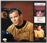 Captain Kirk Autographed Photo with COA by JSA