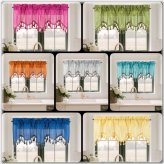 Silk Fringed Ascot Valance