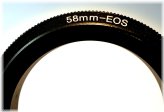 Reverse Macro Adapter Ring for Canon EOS EF Mount Cameras