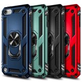 Magnetic Ring Stand Case with Screen Protector for iPod Touch 5th-7th Generation