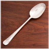 Antique Georgian Shellback Table Spoon