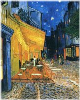 Starry Night at the Cafe: A Vincent Van Gogh Masterpiece in Print