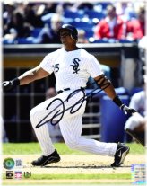 Legendary Chicago White Sox Batting Moment - Frank Thomas Autographed 8x10 Photo