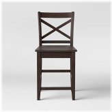 Tobacco Wood Counter Stool - Carey Collection