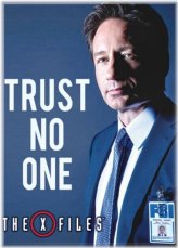 Mulder's Motto" Refrigerator Magnet from The X-Files TV Series