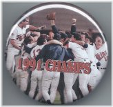 1991 World Series Champions Commemorative Magnet