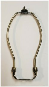 Antique Brass Finish Lamp Harp