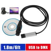 DMX512 Interface Cable for Computer-controlled Stage Lighting