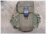 Vintage Military Magazine Pouch with Alice Clips - 1983 Edition