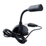 Studio-quality USB Microphone for Laptops and Tablets - Black Stand Instrument Design