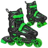 Green Wire Kid Combo Skates