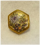 Meiji Era Satsuma Flower Buttons
