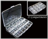 Clear Bead Organizer Box