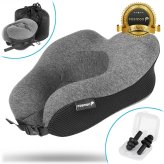 ComfyAir Neck Cushion - Memory Foam Travel Pillow for Restful Flights