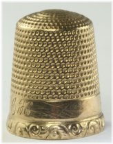 Golden Era Thimble - Size 8