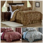 Adelle Paisley Jacquard Comforter Set