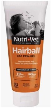 Purrfect Hairball Relief Chicken Flavor Gel for Cats - 3 oz