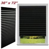 SunStop Paper Shade - 72" Half Blackout Window Blind