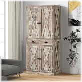 Rustic Pantry Cabinet
