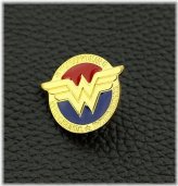 Golden Amazon Emblem Brooch