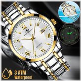 AquaGlow Steel Timepiece