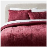 Crimson Velvet Dream Comforter Set