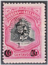 1907 Salvadorian Stamp - MNH AA