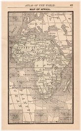African Cartographic Relic from 1888