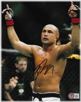 Champion's Signature: B.J. Penn Autographed Photo