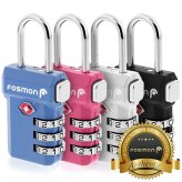 TravelMate Resettable Padlock Set - Secure Your Luggage with Ease