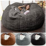 Furry Lounge Cover - 7FT (Filler Not Included)