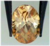 Champagne Oval Checkerboard Gemstones