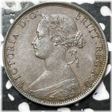 1861 Nova Scotia 1 Cent Lot#D3543