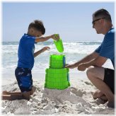 Green Fortress Builder Set for Kids - Simple Assembly